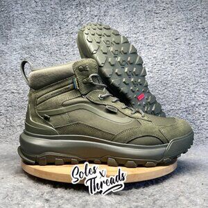 Vans MTE Crestline Waterproof Sneaker Boot Size 10.5 Men Moss Green